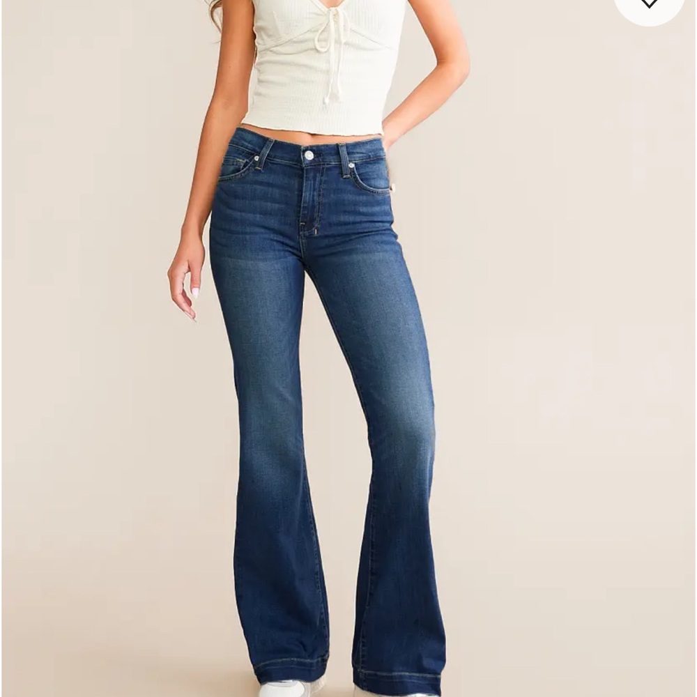 7 for All Mankind Dojo Trouser Stretch Jean Sz 24x32